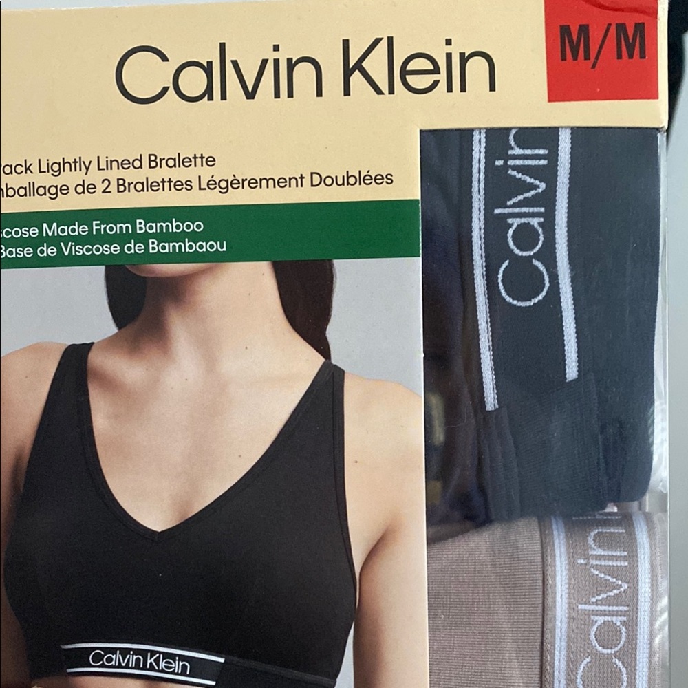 Calvin Klein Black Bralette